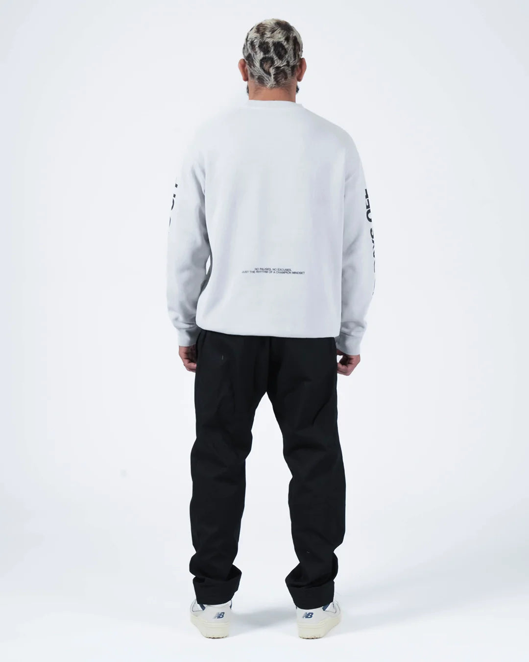 No Days Off Crewneck Sweater