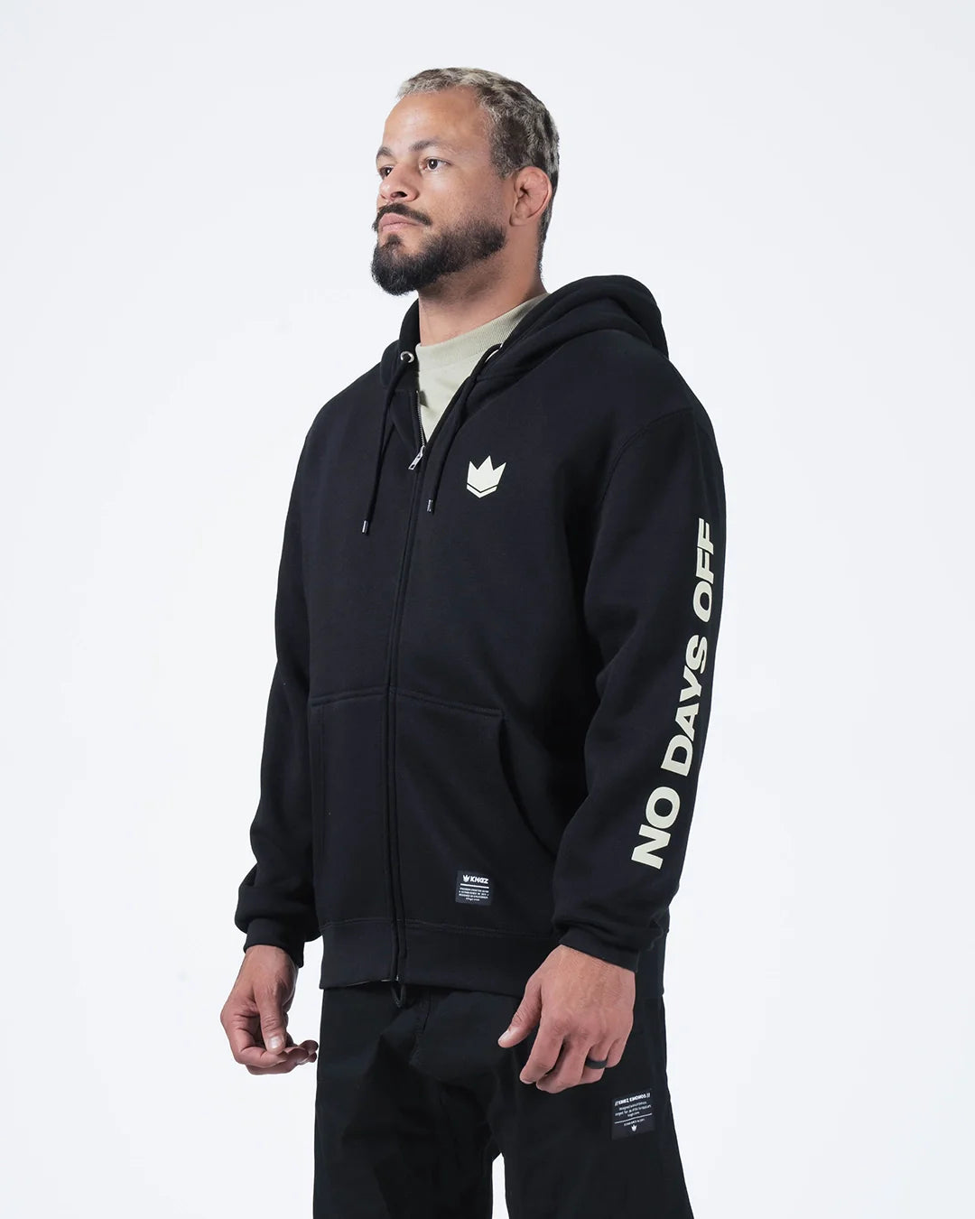 No Days Off Zip Up Hoodie