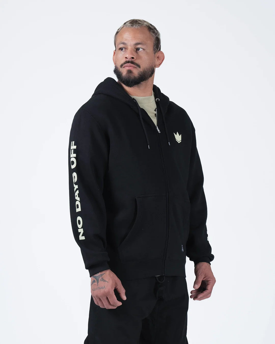 No Days Off Zip Up Hoodie