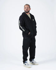 No Days Off Zip Up Hoodie Streetwear Kingz