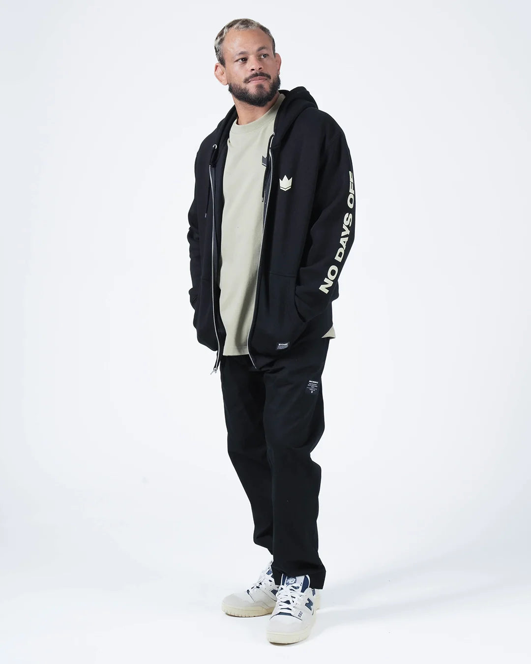 No Days Off Zip Up Hoodie