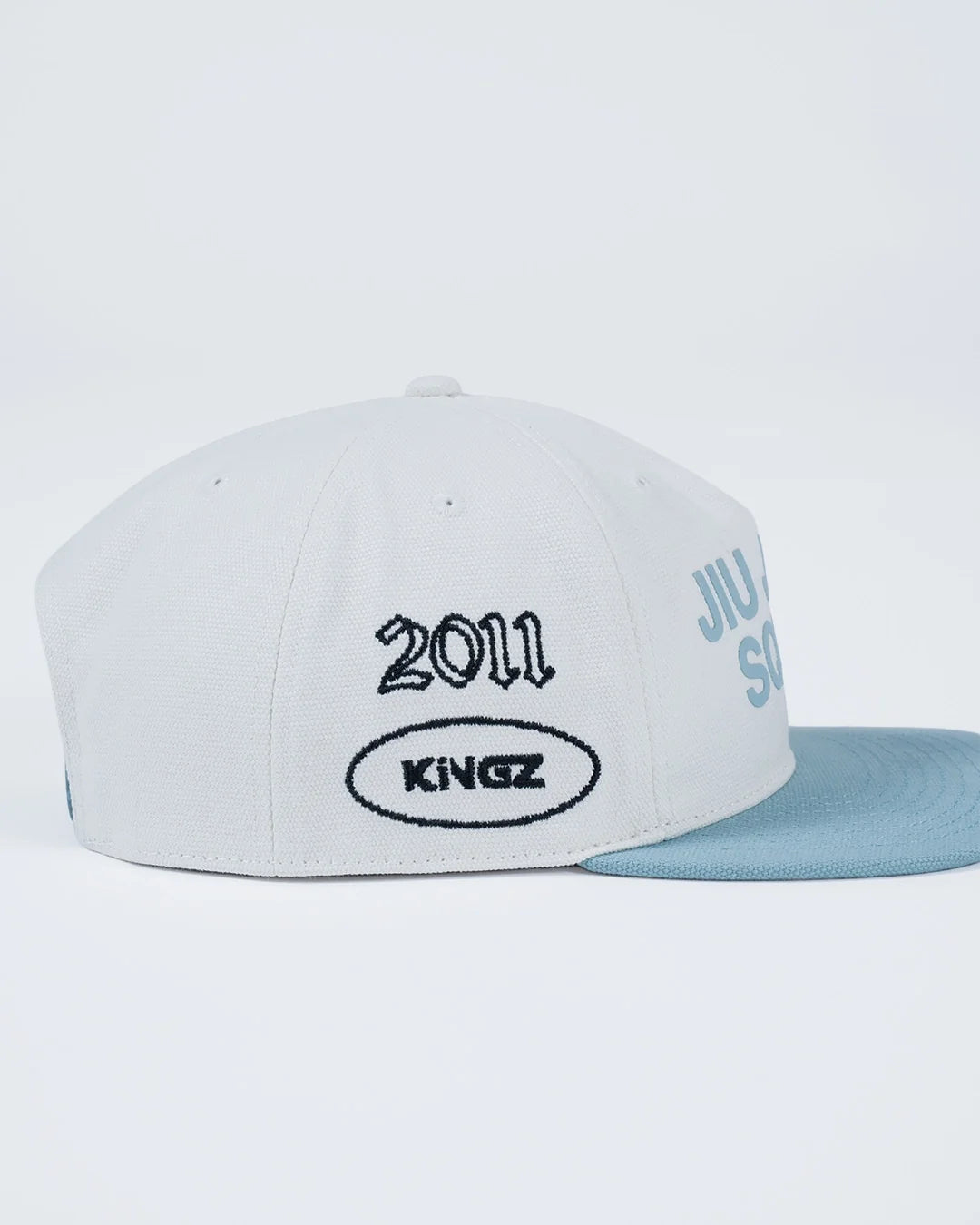 Kingz Jiu Jitsu Squad Snapback - Cream/Teal