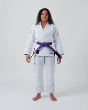 Ultralight 2.0 Women's Jiu Jitsu Gi - White KIMONOS Kingz
