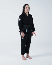 Balistico 4.0 Women's Jiu Jitsu Gi - Black Jiu Jitsu Gear Kingz