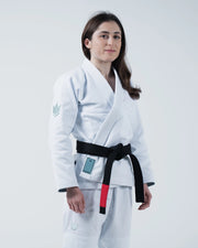 Balistico 4.0 Women's Jiu Jitsu Gi - White Jiu Jitsu Gear Kingz