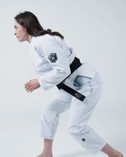 Balistico 4.0 Women's Jiu Jitsu Gi - White Jiu Jitsu Gear Kingz