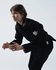 Kingz The ONE V2 Women's Jiu Jitsu Gi - Black Jiu Jitsu Gear Kingz
