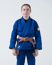 Kingz The ONE V2 Women's Jiu Jitsu Gi - Blue Jiu Jitsu Gear Kingz F0 Blue
