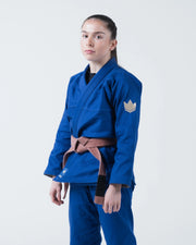 Kingz The ONE V2 Women's Jiu Jitsu Gi - Blue Jiu Jitsu Gear Kingz