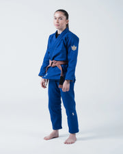 Kingz The ONE V2 Women's Jiu Jitsu Gi - Blue Jiu Jitsu Gear Kingz