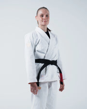 Kingz The ONE V2 Women's Jiu Jitsu Gi - White Jiu Jitsu Gear Kingz