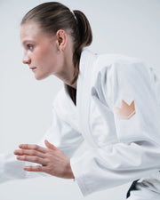 Kingz The ONE V2 Women's Jiu Jitsu Gi - White Jiu Jitsu Gear Kingz
