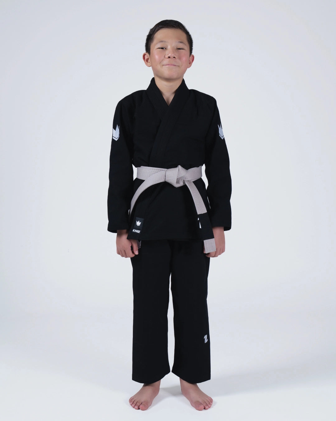 Kingz The ONE V2 Kids BJJ Gi - Black