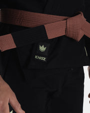 The ONE V2 Limited Edition Black/Green Jiu Jitsu Gi Jiu Jitsu Gear Kingz