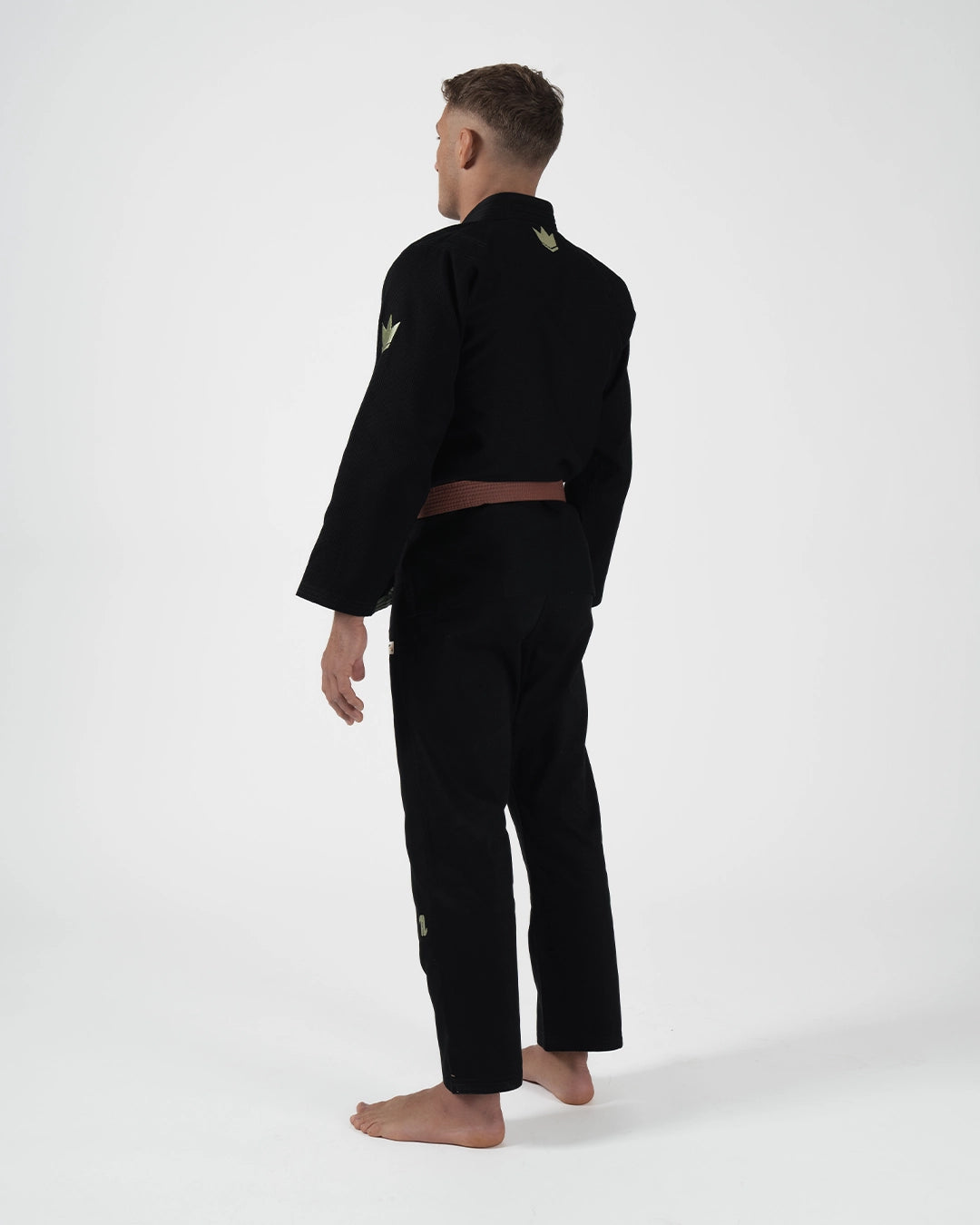 The ONE V2 Limited Edition Black/Green Jiu Jitsu Gi