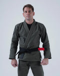 Born to Rule Jiu Jitsu Gi - Green BJJ Gi Kingz A00 Military Green