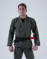 Born to Rule Jiu Jitsu Gi - Green BJJ Gi Kingz A00 Military Green