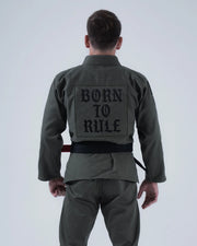 Born to Rule Jiu Jitsu Gi - Green BJJ Gi Kingz