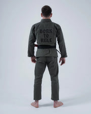 Born to Rule Jiu Jitsu Gi - Green BJJ Gi Kingz