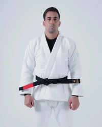 Born to Rule Jiu Jitsu Gi - White BJJ Gi Kingz A00 White