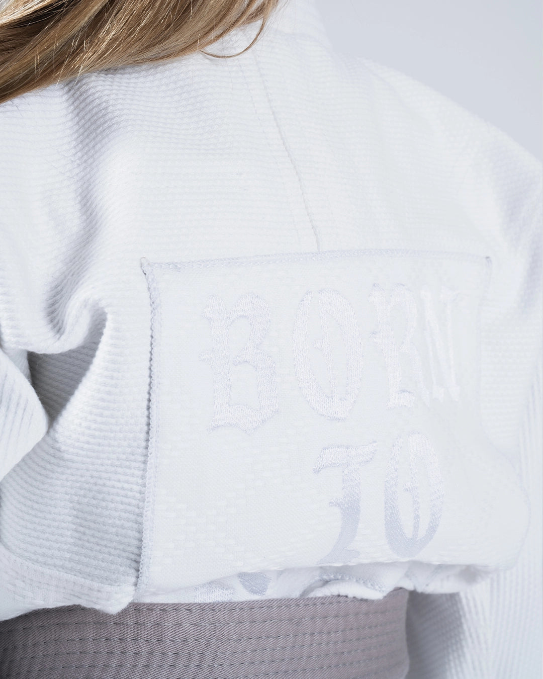 Born to Rule Youth Jiu Jitsu Gi - White