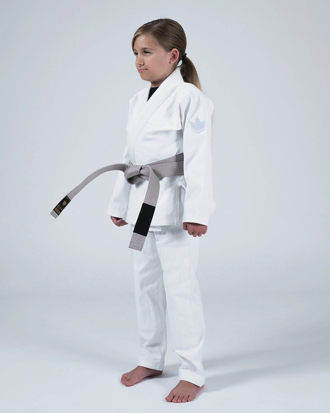 Born to Rule Youth Jiu Jitsu Gi - White