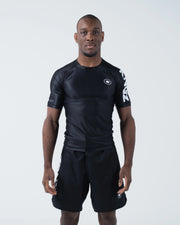 Kore V2 Short Sleeve Rashguard No-Gi & Compression Kingz XS Black