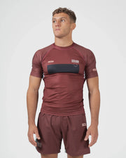 Trooper Rashguard - Maroon Rash Guards Kingz