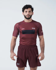 Trooper Rashguard - Maroon Rash Guards Kingz XS Maroon