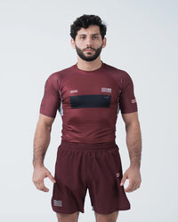 Trooper Rashguard - Maroon Rash Guards Kingz XS Maroon