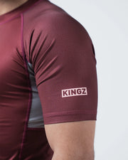 Trooper Rashguard - Maroon Rash Guards Kingz