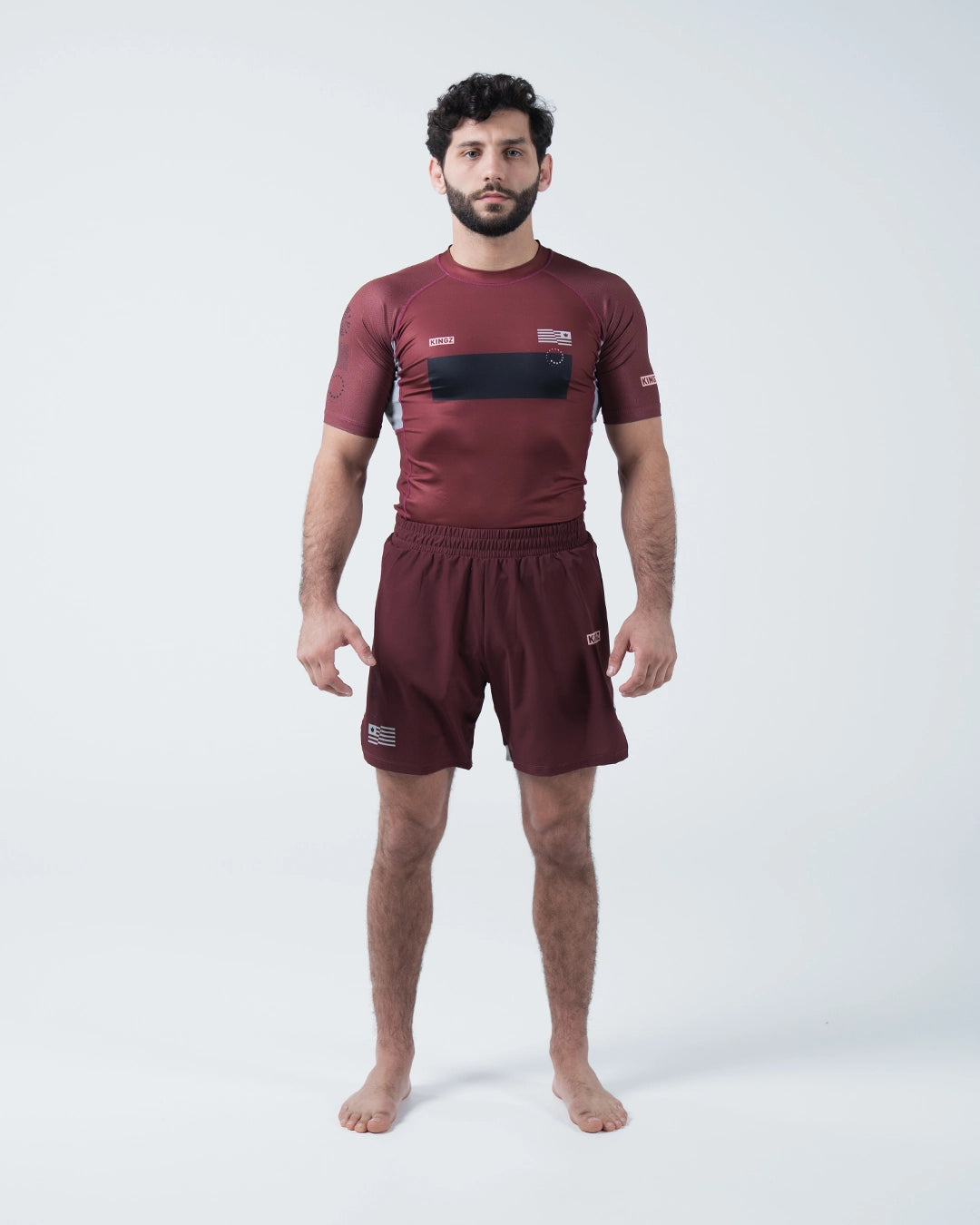 Trooper Rashguard - Maroon