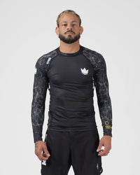 Ranked Performance V3 L/S Rashguard Rash Guards Kingz XS Black