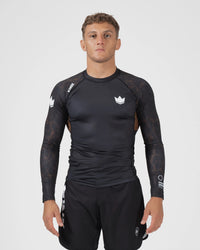 Ranked Performance V3 L/S Rashguard Rash Guards Kingz XS Brown