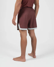 Trooper Shorts - Maroon Shorts KingzKimonos.com