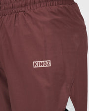 Trooper Shorts - Maroon Shorts KingzKimonos.com