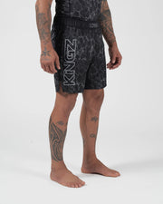 Acid Wash Shorts Shorts KingzKimonos.com
