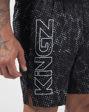 Acid Wash Shorts Shorts KingzKimonos.com