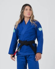 Limited Edition - The ONE Women's Jiu Jitsu Gi - Sage Mint - Blue KIMONOS KINGZ