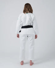 Limited Edition - The ONE Women's Jiu Jitsu Gi - Sage Mint - White KIMONOS KINGZ
