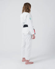 Limited Edition - The ONE Women's Jiu Jitsu Gi - Sage Mint - White KIMONOS KINGZ