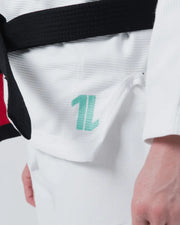 Limited Edition - The ONE Women's Jiu Jitsu Gi - Sage Mint - White KIMONOS KINGZ