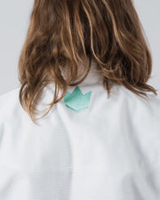 Limited Edition - The ONE Women's Jiu Jitsu Gi - Sage Mint - White KIMONOS KINGZ