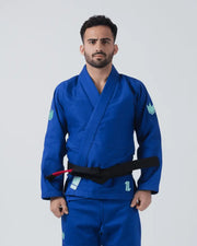 Limited Edition - The ONE Jiu Jitsu Gi - Sage Mint Edition - Blue KIMONOS KINGZ A0 Blue