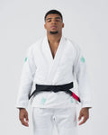 Limited Edition - The ONE Jiu Jitsu Gi - Sage Mint Edition - White KIMONOS Kingz A0 White