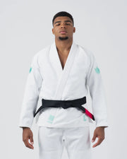 Limited Edition - The ONE Jiu Jitsu Gi - Sage Mint Edition - White KIMONOS KINGZ A0 White