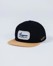 Leandro Lo Champion Mentality Snapback - Black/Yellow