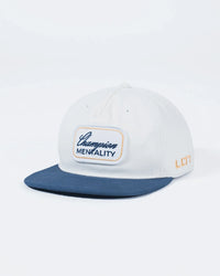Leandro Lo Champion Mentality Snapback - Cream/Navy