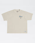 Kingz Leandro Lo Champion Tee - Flat Lay Front - Champion Mentality Chest Graphic - Natural BJJ Tribute Tee [color:French Oak]