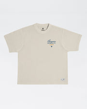 Leandro Lo Champion Tee Streetwear Kingz XS Tan